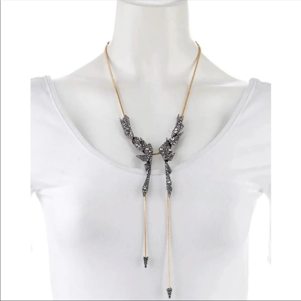 ALEXIS BITTAR Origami Bib Necklace - Picture 4 of 8